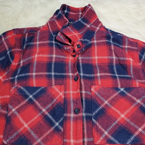 Charlotte Ruse women's flannel size Small - Picture 4 of 10